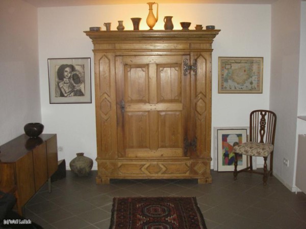 Barockschrank Weichholz Eintürig