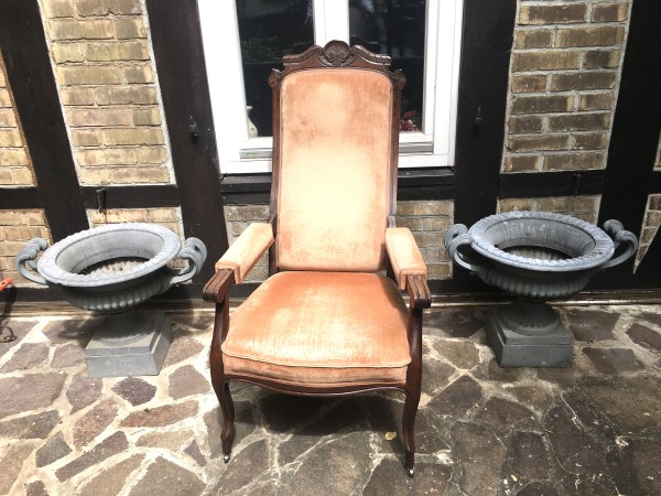 Gründerzeit verstellbarer Armlehn Sessel